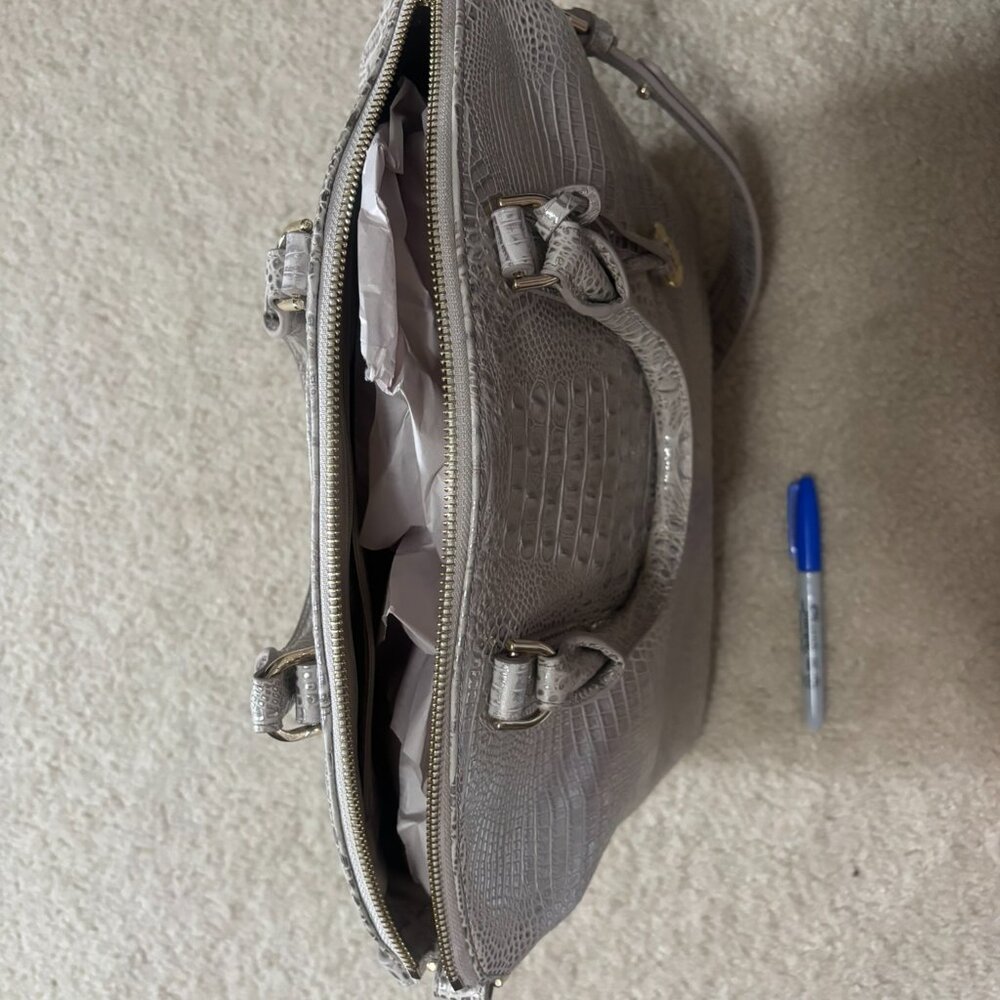 EUC Brahmin leather Duxbury Melbourne Satchel - Picture 4 of 4